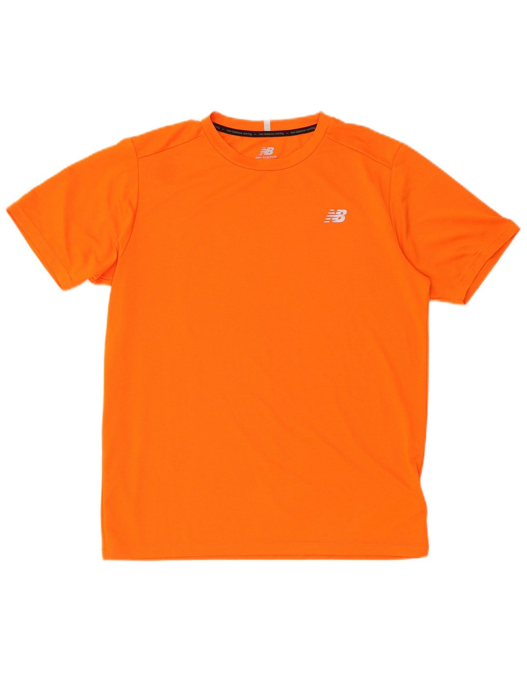 Camiseta New Balance Hombre Top Medium Naranja Poliéster