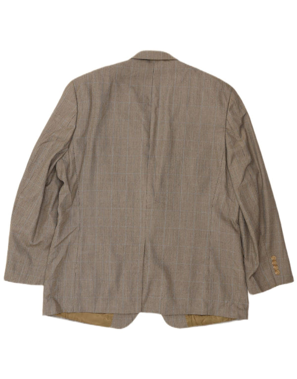 Ralph Lauren Chaqueta Blazer de 2 Botones para Hombre UK 46 2XL Poliéster Gris