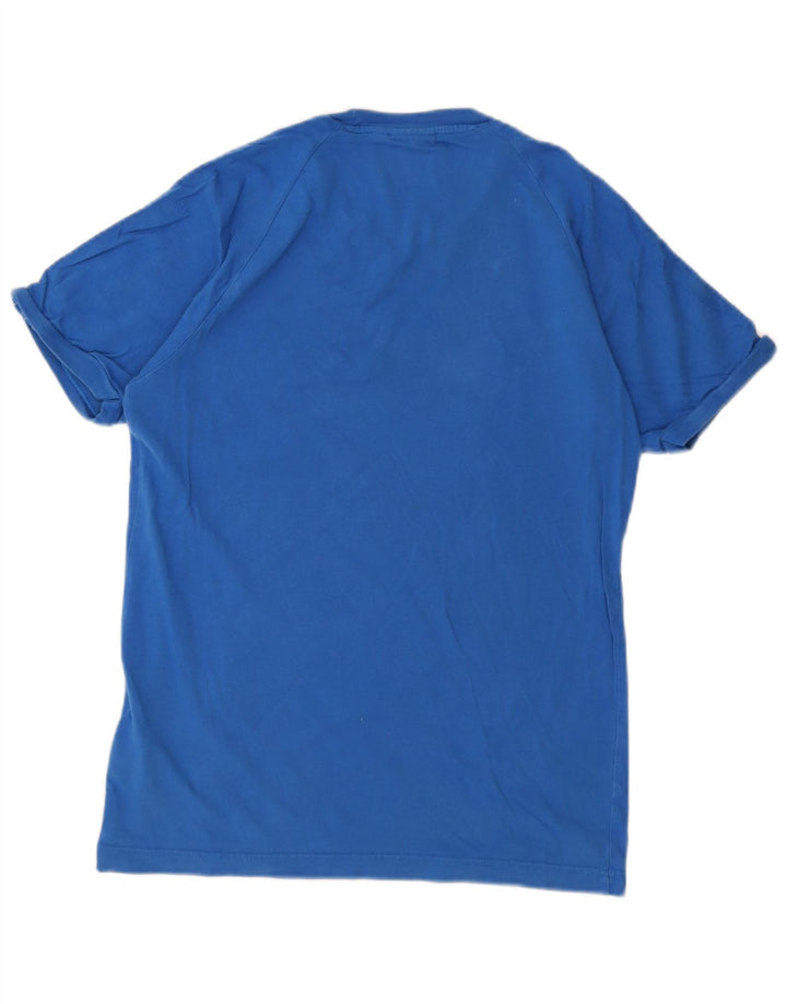 Adidas Hombre Camiseta Top Small Azul Algodón