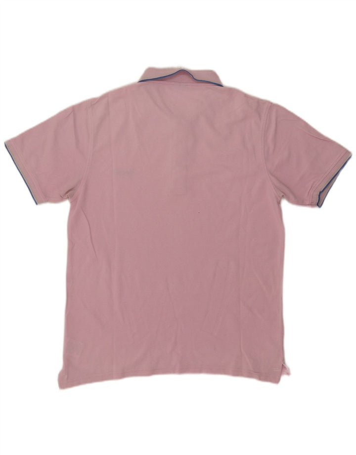 Polo Reebok Hombre Algodón Rosa Medio