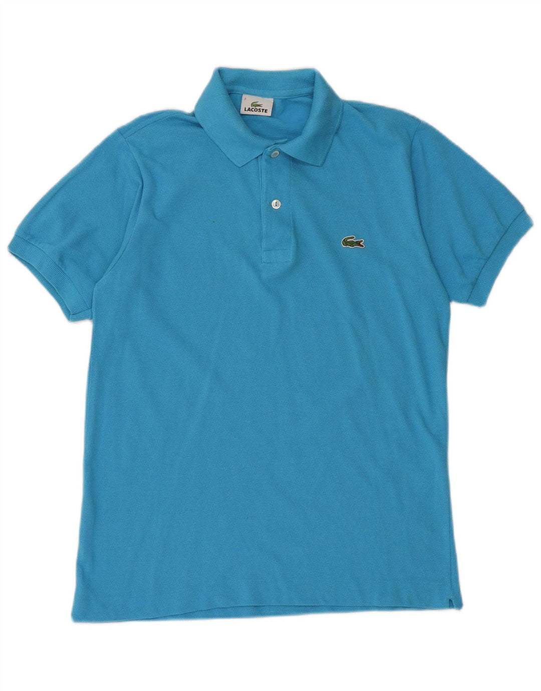 LACOSTE Polo para hombre Talla 2 XS Algodón azul