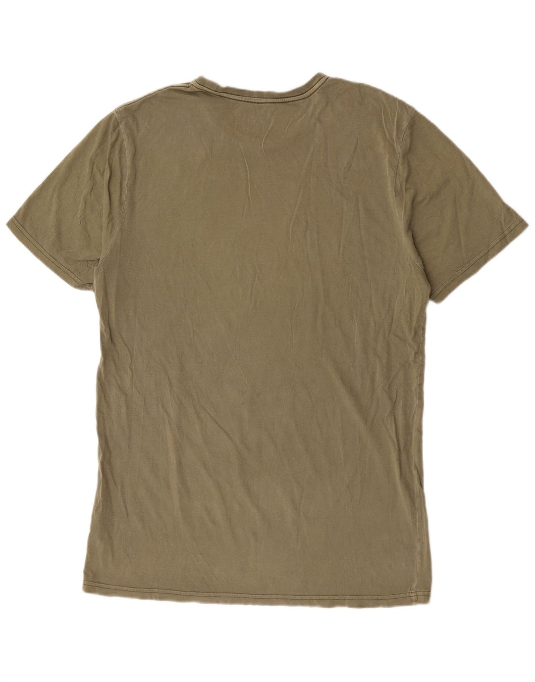 Camiseta Volcom Hombre Top Large Khaki Cotton