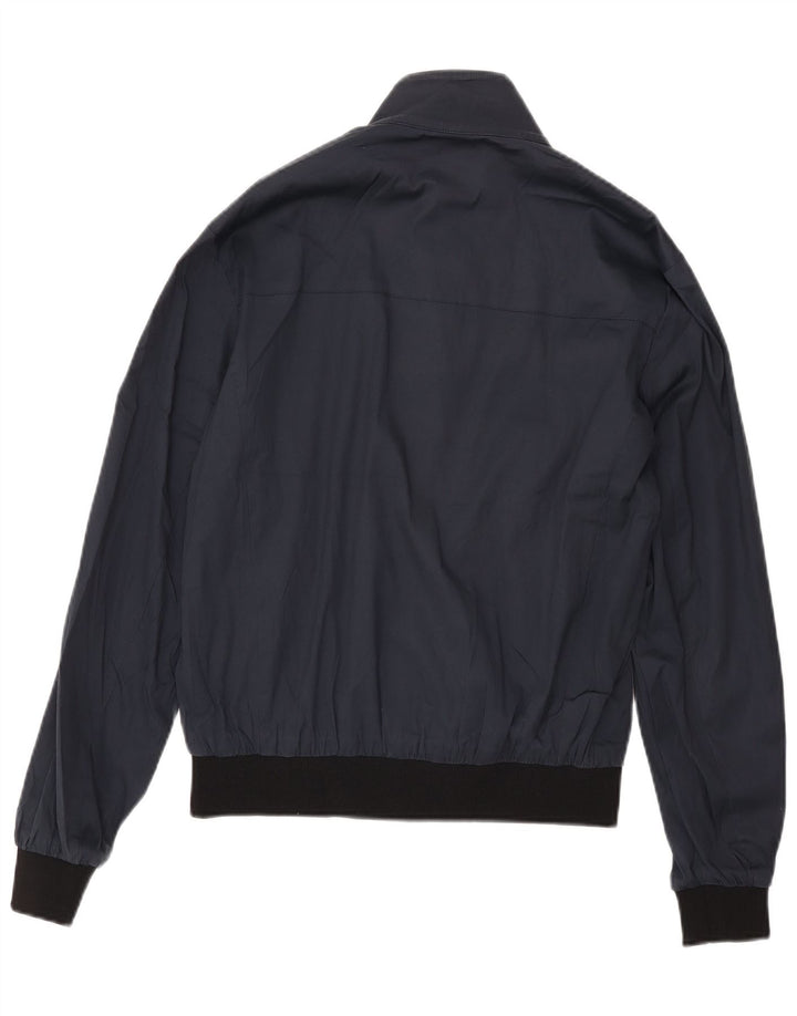 DKNY Chaqueta Bomber para Hombre UK 36 Small Azul Marino Algodón
