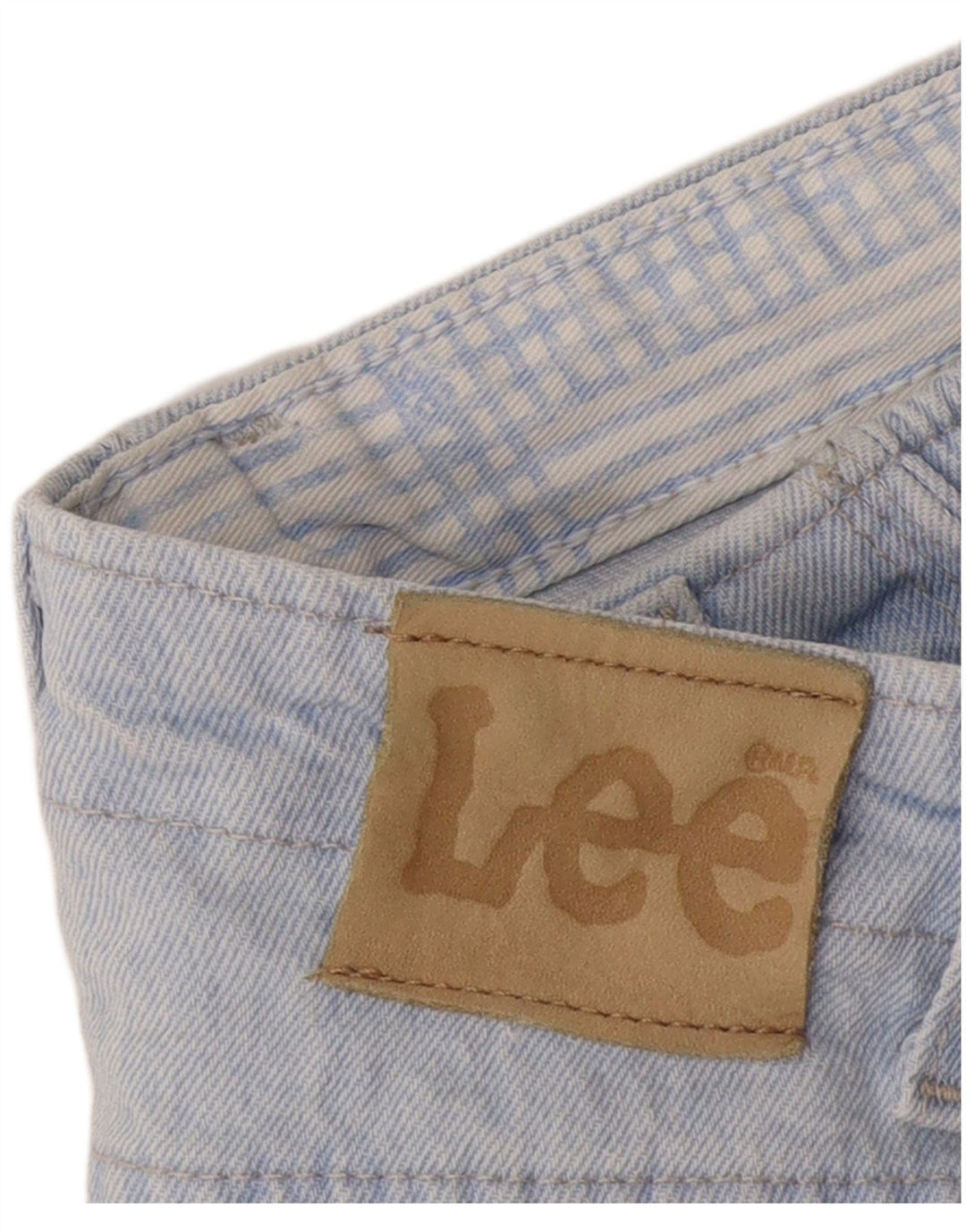 Shorts Vaqueros De Talle Alto W30 Medium Blue Mujer