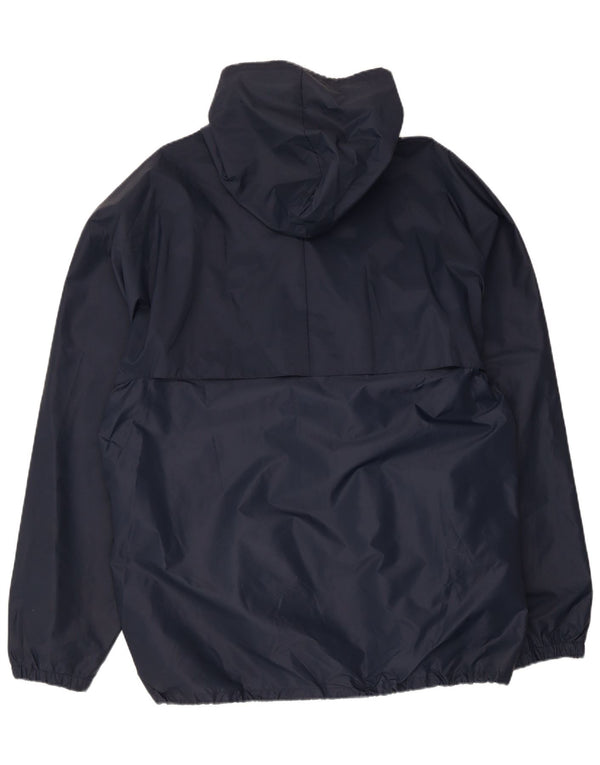K-Way Chaqueta impermeable con capucha para hombre UK 40 Large Azul marino