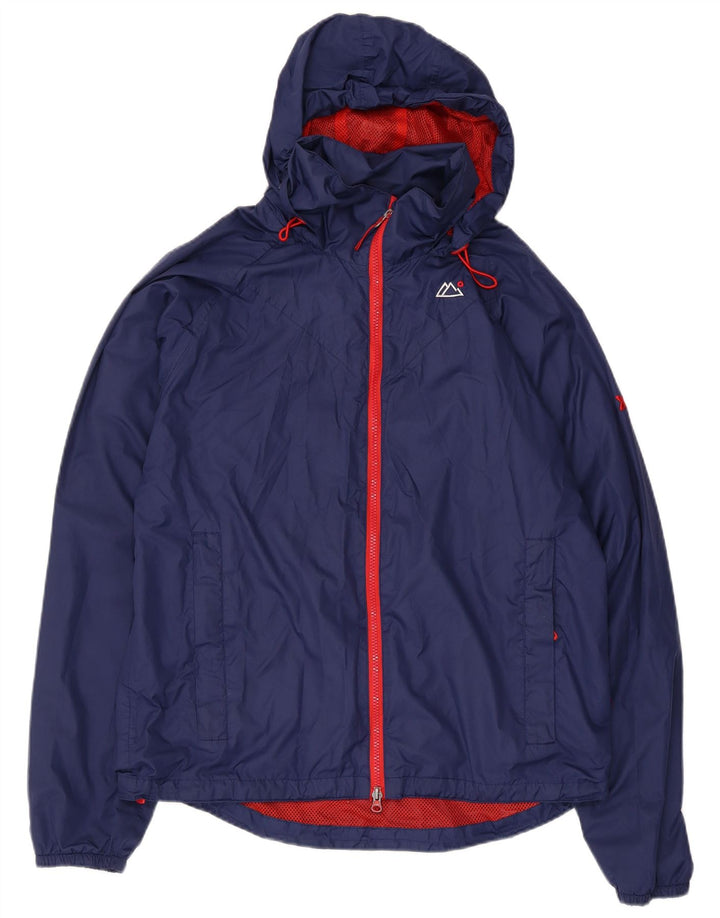 Target Dry Chaqueta impermeable con capucha para hombre UK 38 Medium Azul marino Poliéster