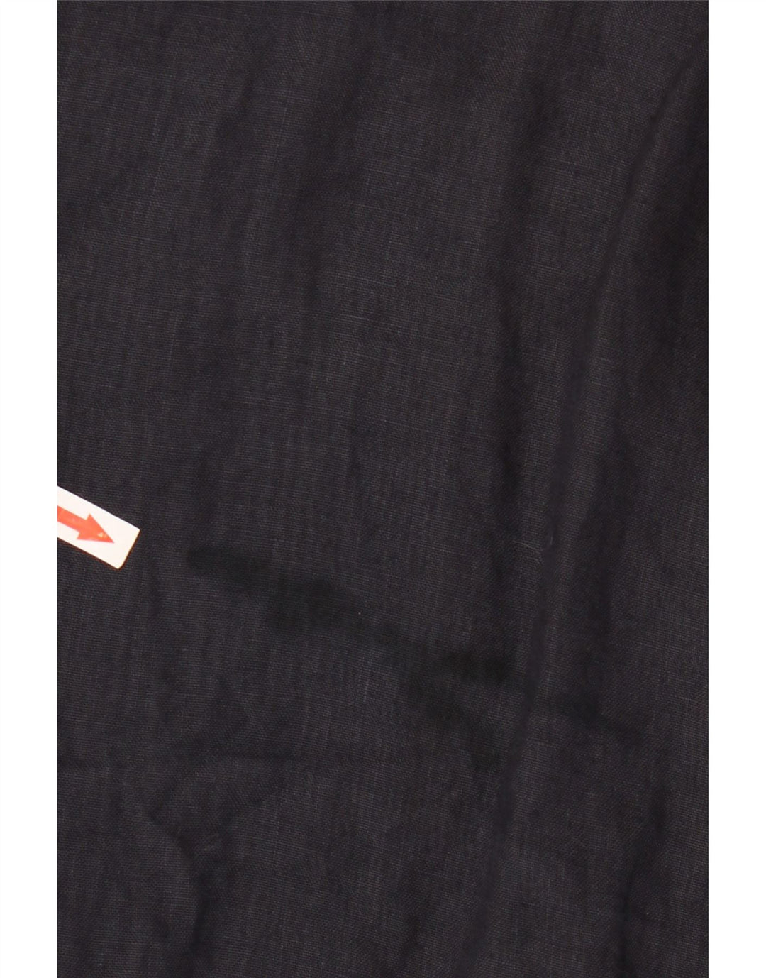 Vintage hombres bomber chaqueta Reino Unido 40 grande azul marino rayas lino