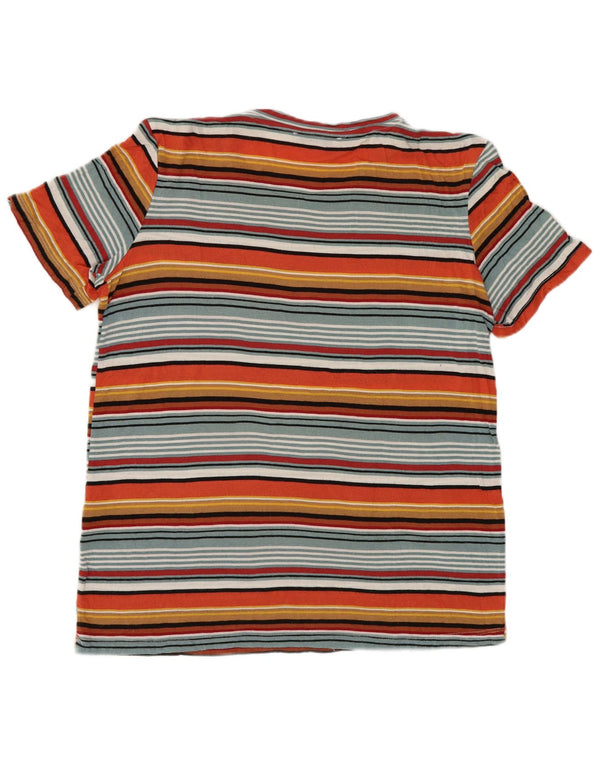 Zara Camiseta Mujer Top UK 40 Medium Viscosa Rayas Multicolor