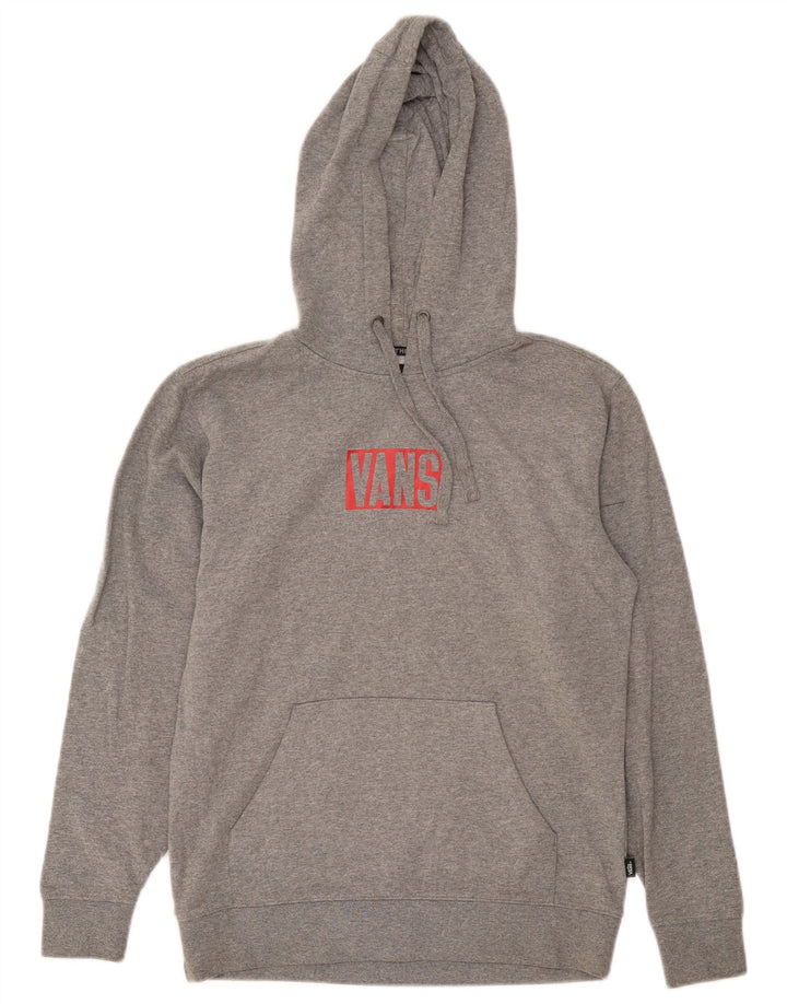 Vans Sudadera con capucha gráfica para hombre XS Gris