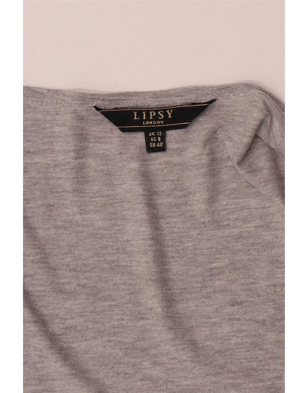 Lipsy Suéter Cárdigan Abierto para Mujer UK 42 Gris Medio
