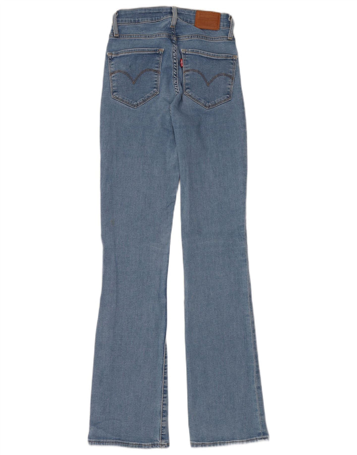 LEVI'S Jeans Acampanados De Cintura Alta Para Mujer W25 L32 Algodón Azul