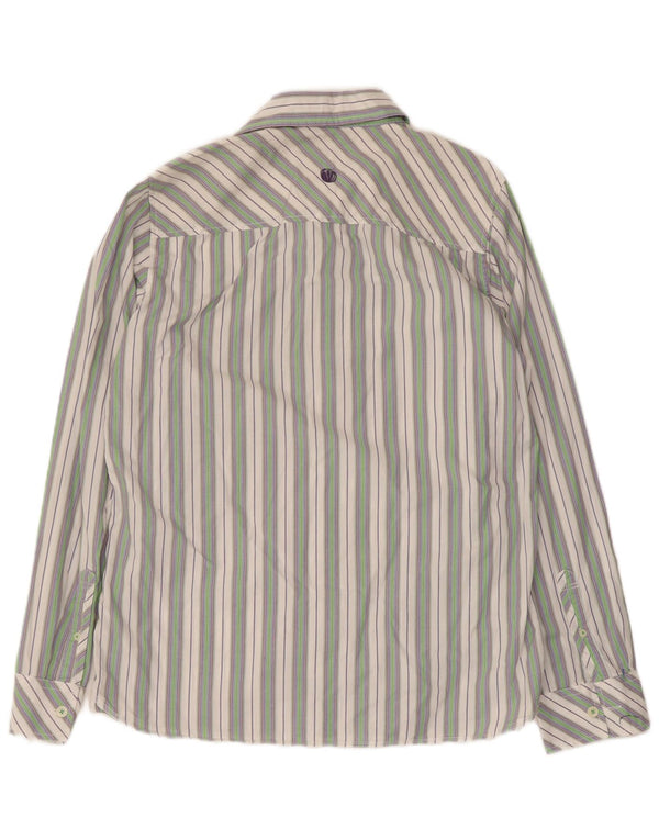 Camisa de hombre Fat Face Mediana de algodón a rayas multicolor