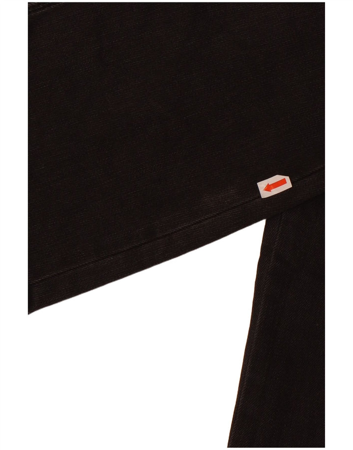 Volcom Vaqueros rectos ajustados Vorta para hombre W28 L31 Algodón negro