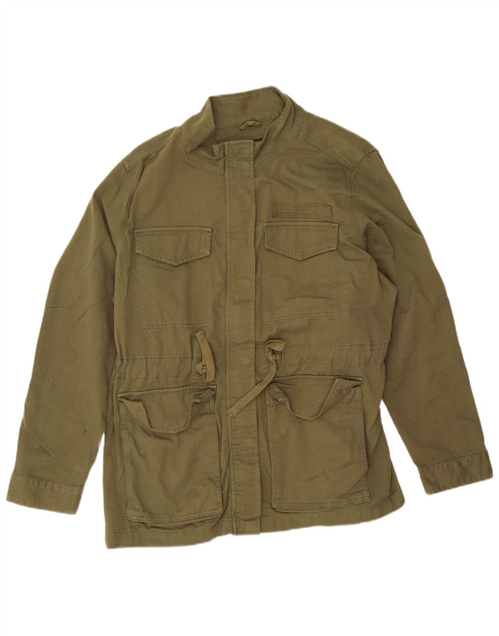 Marks & Spencer Chaqueta utilitaria para mujer UK 20 2XL Algodón caqui