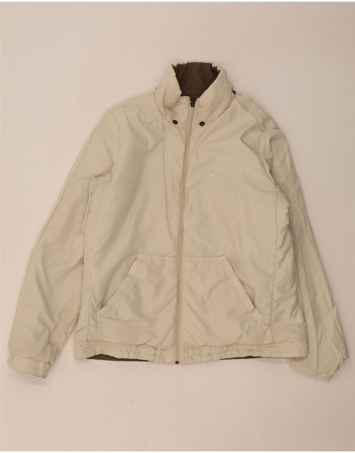 Nike - Chaqueta reversible para mujer, talla 40, color marrón grande