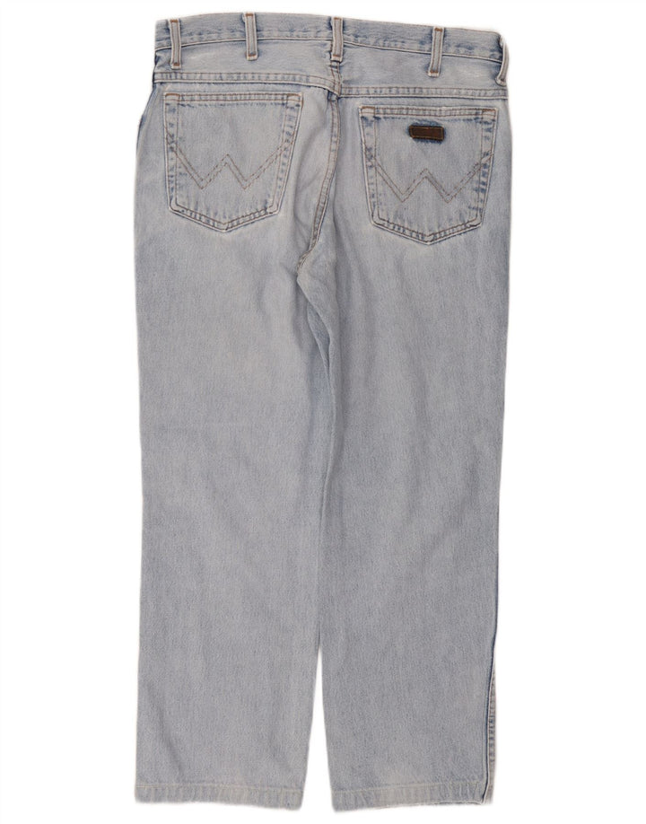 Vaqueros Wrangler Hombre Rectos W34 L30 Algodón Azul