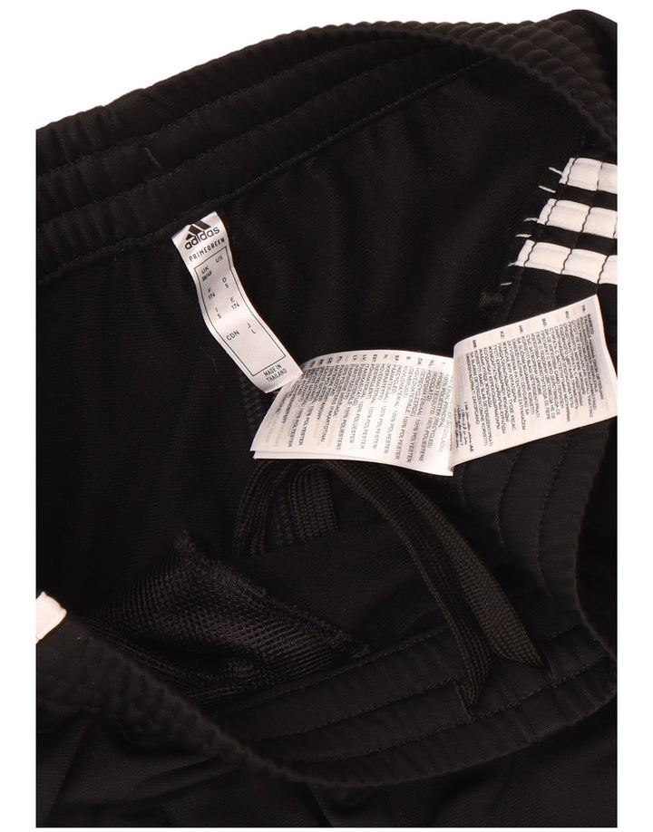 Adidas Pantalones de chándal para hombre Joggers UK 38/40 Medium Negro Poliéster
