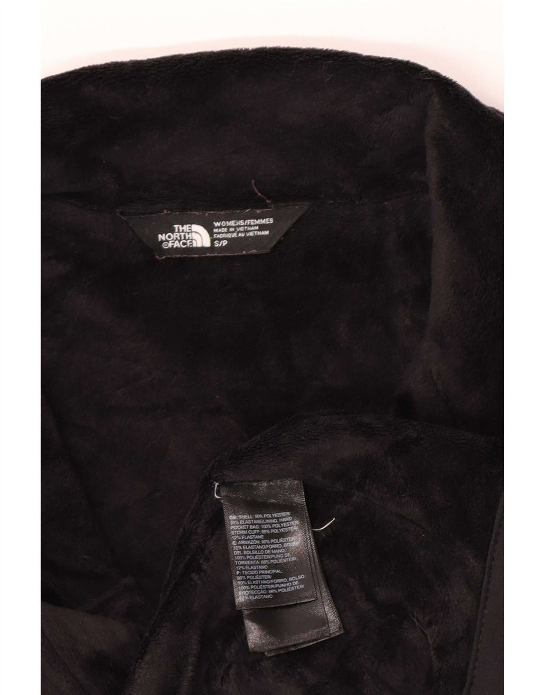 The North Face Chaqueta cortavientos Sherpa para mujer UK 10 Small Poliéster negro