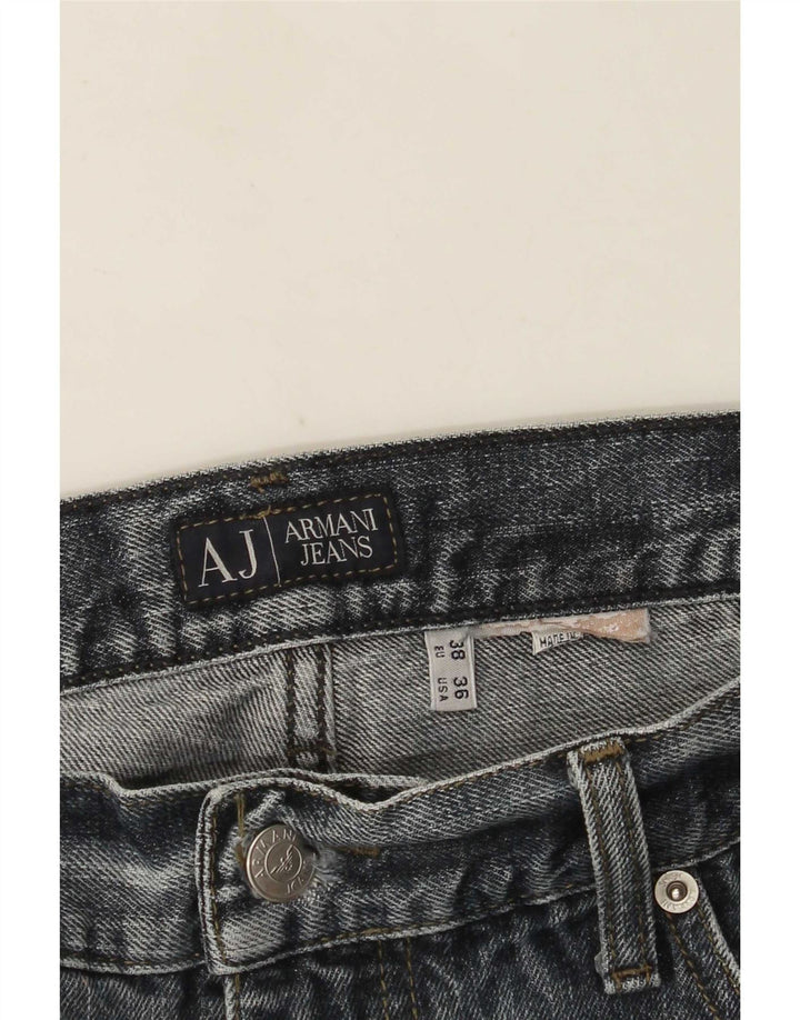 Vaqueros Armani Hombre Cropped W38 L26 Azul