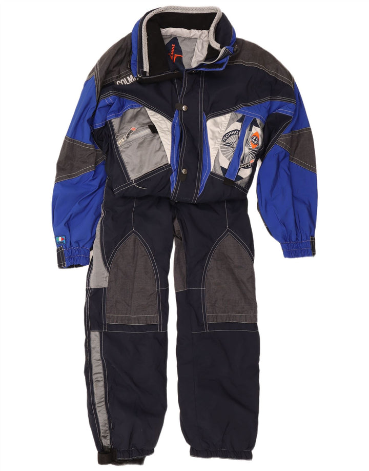 Chándal Colmar Hombre Gráfico Completo IT 50 Medium Azul Marino Colorblock