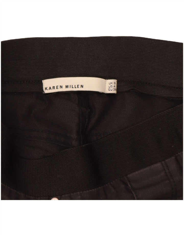 KAREN MILLEN Pantalones Jegging para Mujer UK 8 Small W26 L29 Negro
