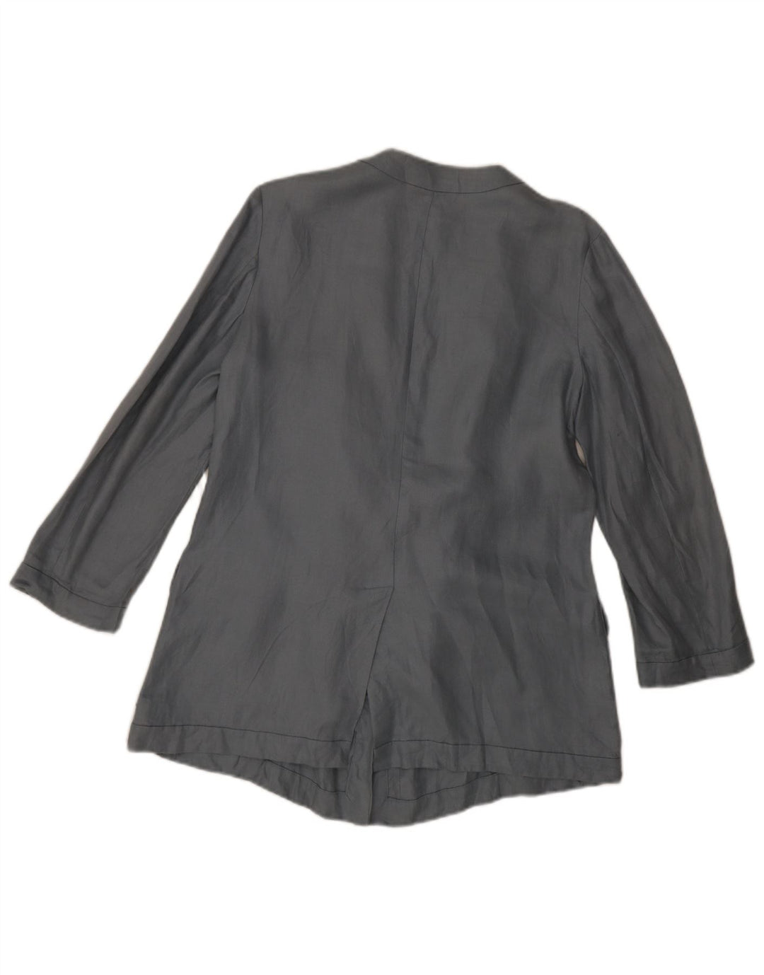 Chaqueta tipo blazer para mujer Emporio Armani IT 42 Lino azul medio