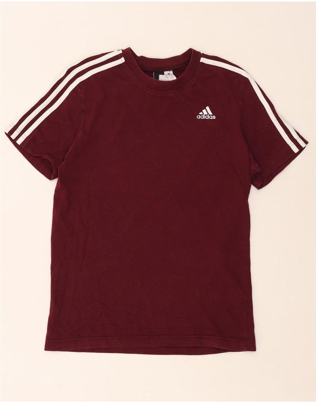 ADIDAS Camiseta Hombre Top Small Granate Algodón