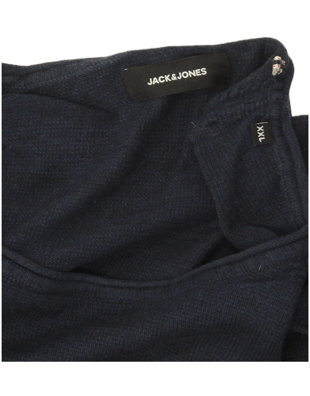 Jack & Jones Hombre Top Manga Larga 2XL Azul Marino
