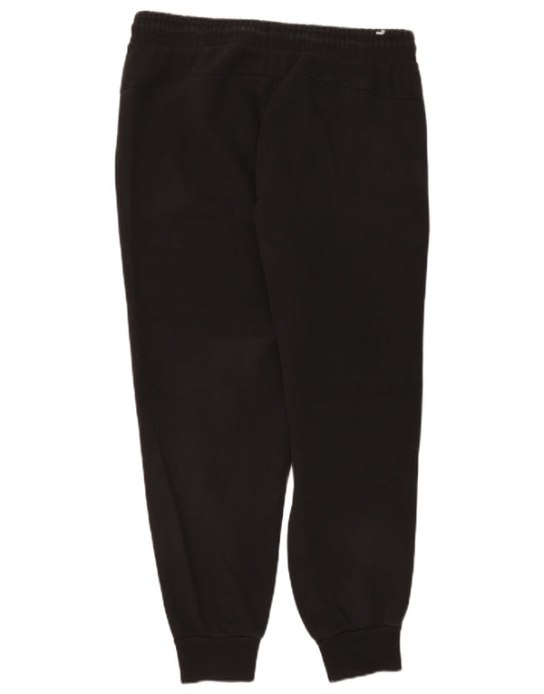 Puma Pantalones De Chándal Para Hombre Joggers Large Negro Algodón