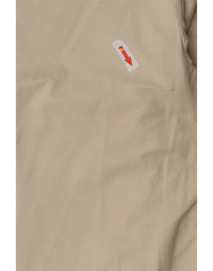 Luisa Spagnoli Chaqueta Bomber para Mujer UK 40 Algodón Beige Medio