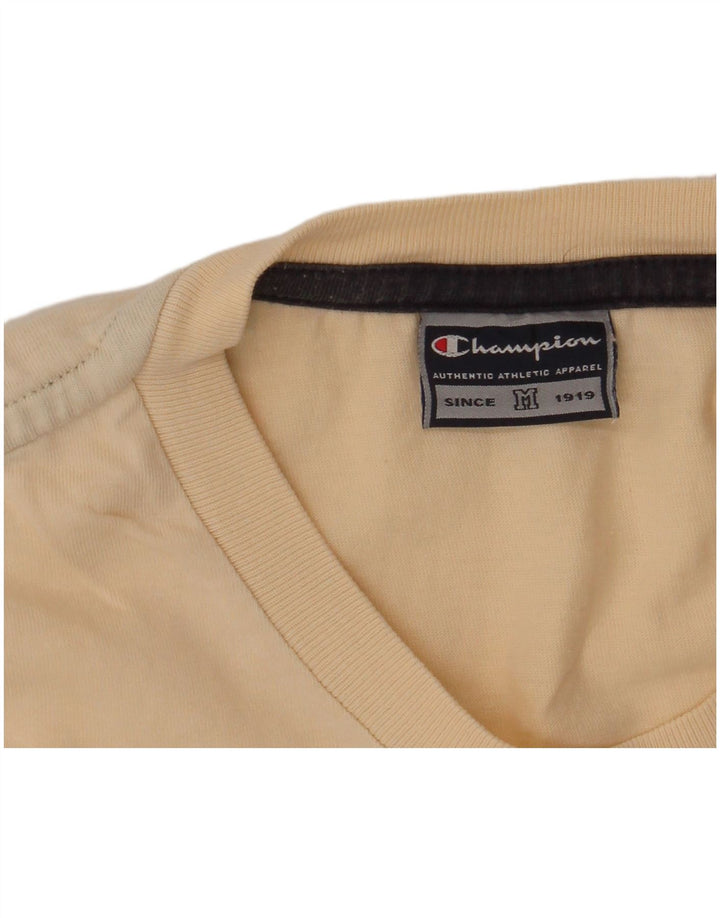CHAMPION Camiseta gráfica para hombre Top Medium Beige