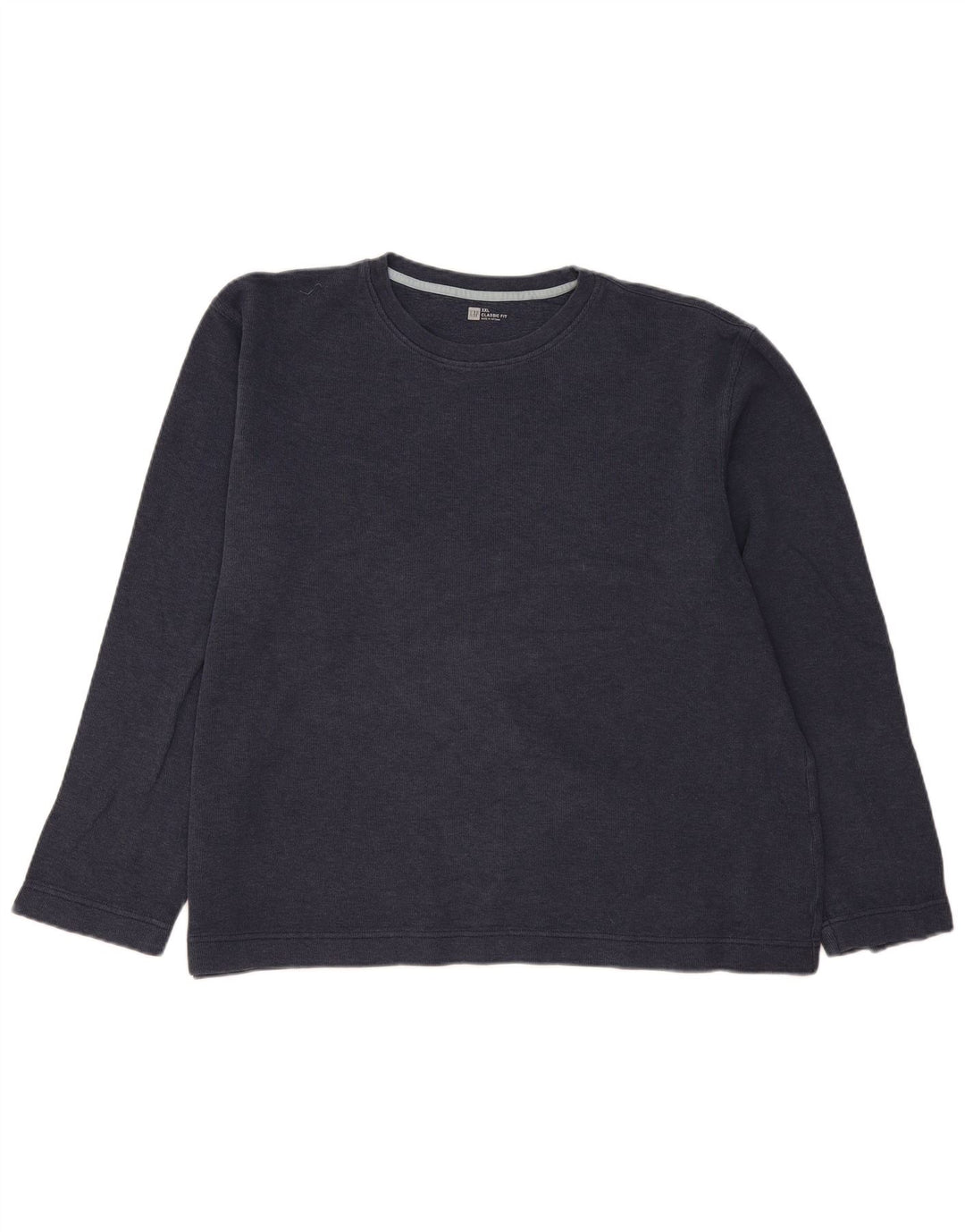 Gap Mens Classic Fit Top Manga Larga 2XL Azul Marino
