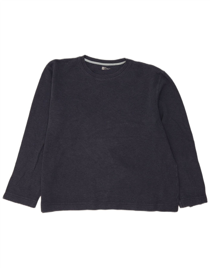 Gap Mens Classic Fit Top Manga Larga 2XL Azul Marino