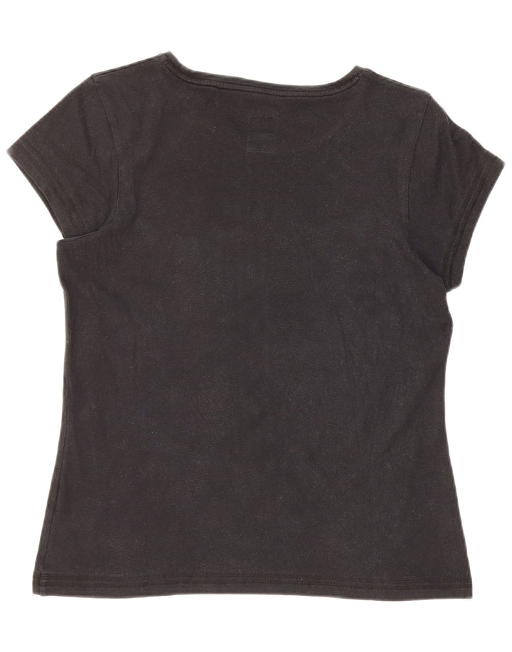 Asics Camiseta gráfica para mujer Top UK 12 Medium Black