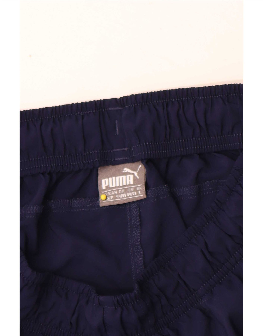 Puma Pantalones cortos deportivos para hombre pequeño poliéster azul marino