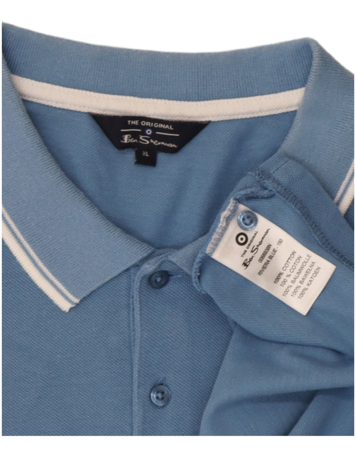 Ben Sherman Polo Hombre XL Algodón Azul