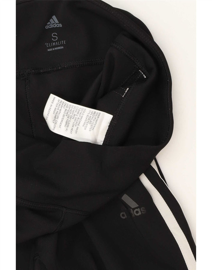 Adidas Leggings Climalite para mujer Reino Unido 8 Pequeño Poliéster negro