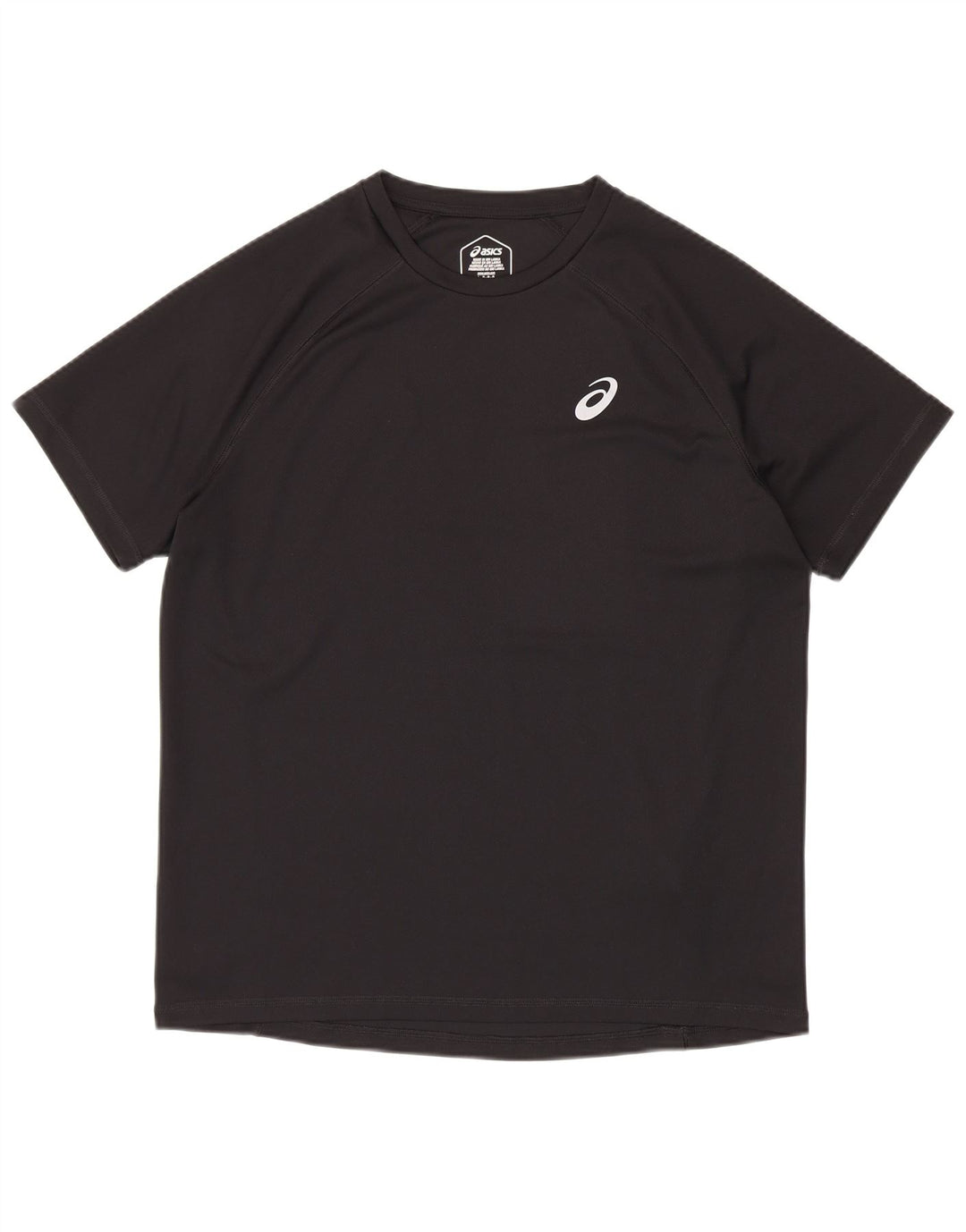Camiseta Asics Hombre Top Grande Poliéster Negro