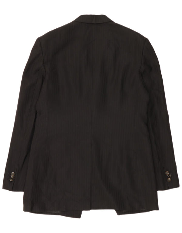 Carlo Pignatelli Chaqueta tipo blazer de 2 botones para hombre IT 54 2XL Rayas negras