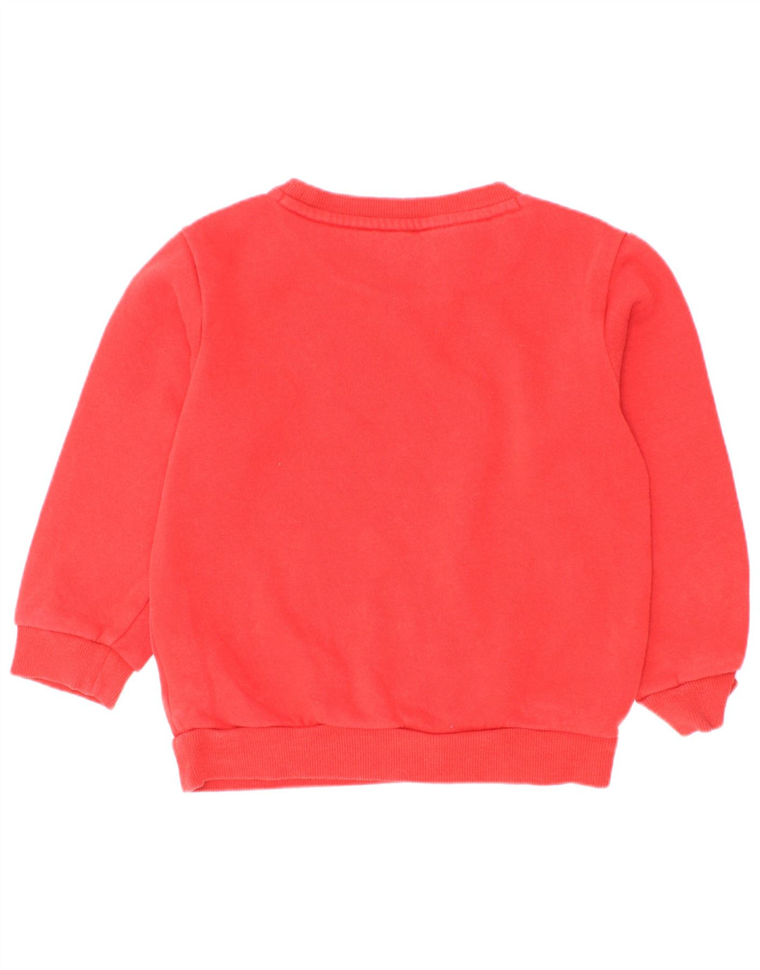 Adidas - Sudadera gráfica para niños (2-3 años, algodón), color rojo