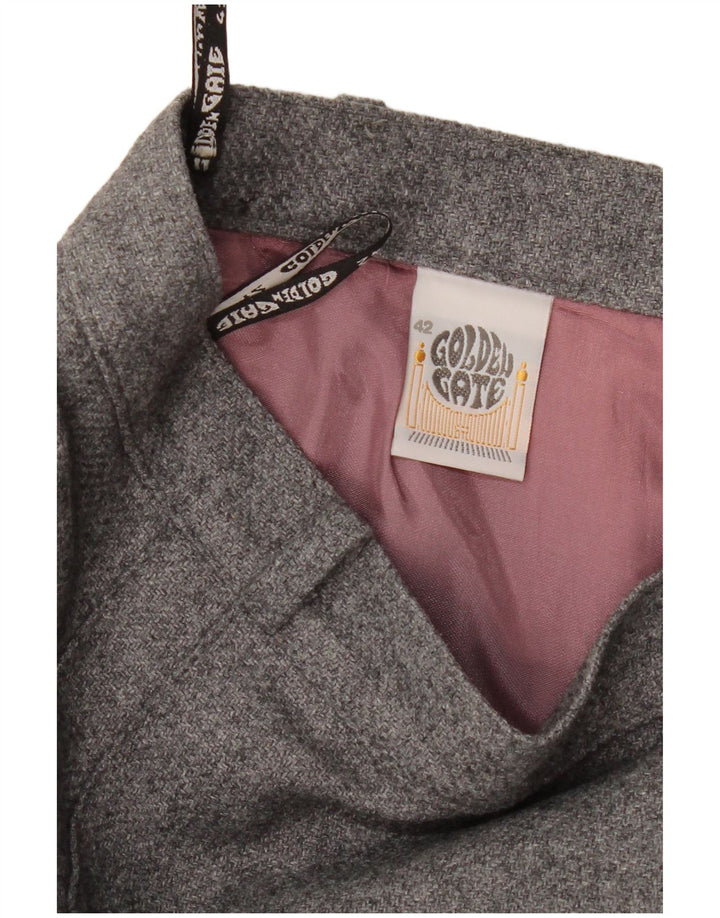 Falda acampanada para mujer Golden Gate IT 42 Medium W30 Poliamida gris