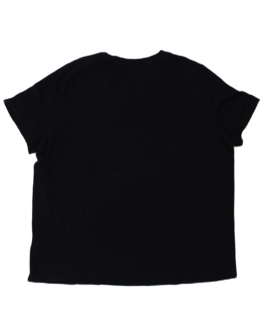 TOMMY HILFIGER Camiseta gráfica para mujer Top UK 40 XL Algodón azul marino