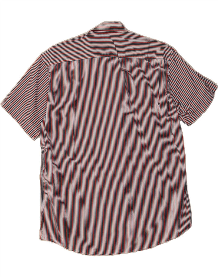 BORGO ANTICO Mens Shirt Size 17 1/2 44 XL Multicoloured Striped Vintage Borgo Antico and Second-Hand Borgo Antico from Messina Hembry 