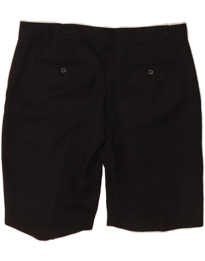 VINTAGE Womens Chino Shorts W32 Large  Black Vintage Vintage and Second-Hand Vintage from Messina Hembry 