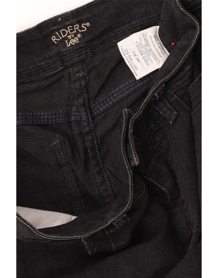 Lee Jeans para mujer Riders Bootcut US 12 Grande W32 L21 Algodón negro