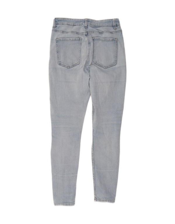 Marks & Spencer Vaqueros pitillo para mujer UK 12 Medium W28 L27 Algodón azul