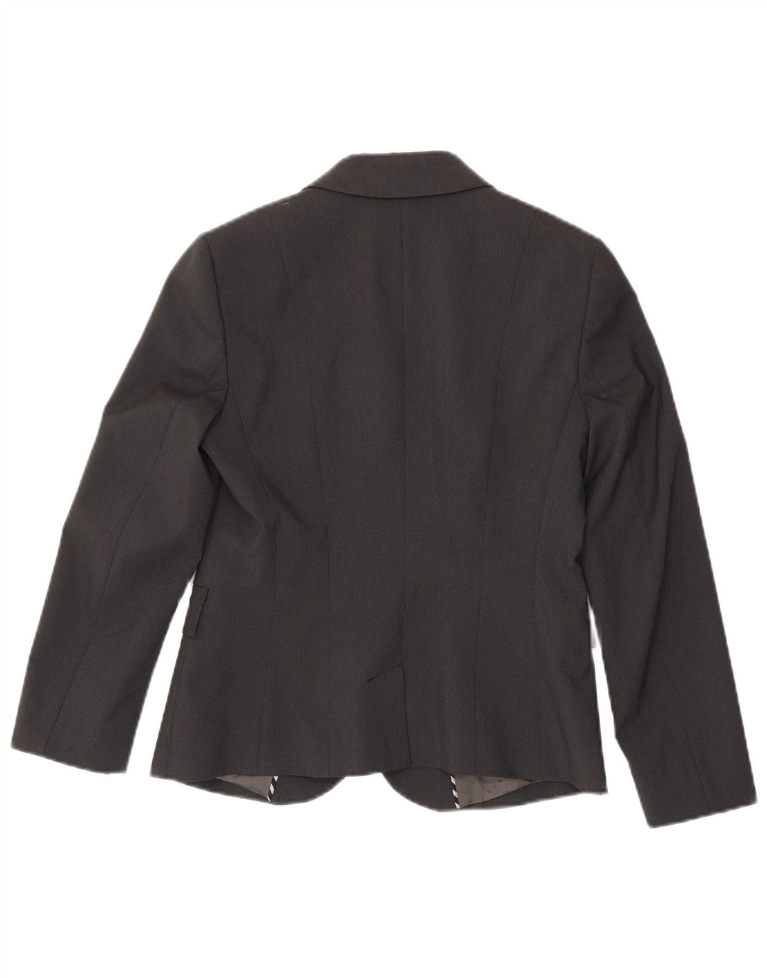 Sisley Chaqueta Blazer De 2 Botones Para Mujer IT 42 Poliéster Gris Medio