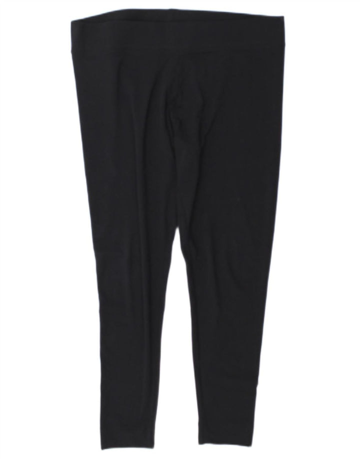 Marks & Spencer Leggings para mujer UK 40 XL Algodón negro