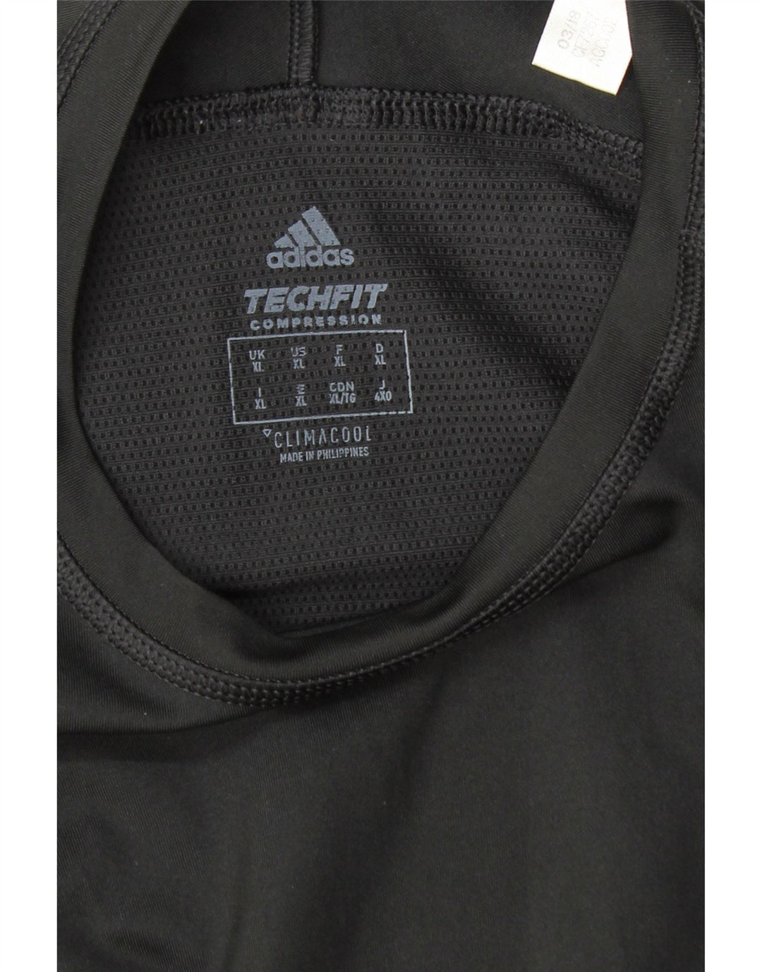 ADIDAS Hombre Climacool Top Manga Larga XL Negro