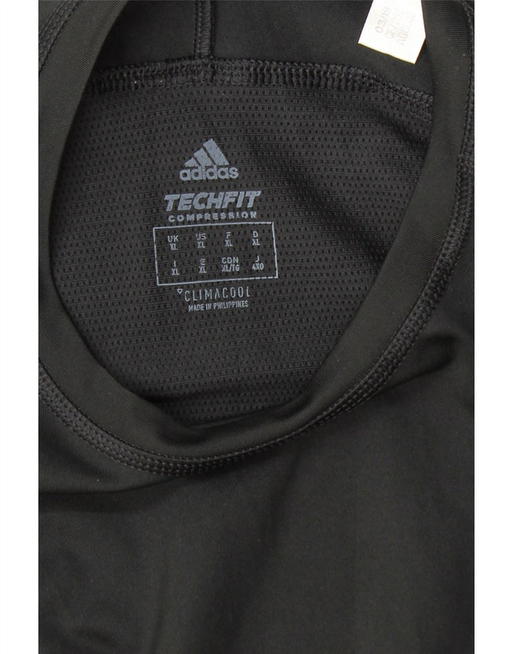 ADIDAS Hombre Climacool Top Manga Larga XL Negro
